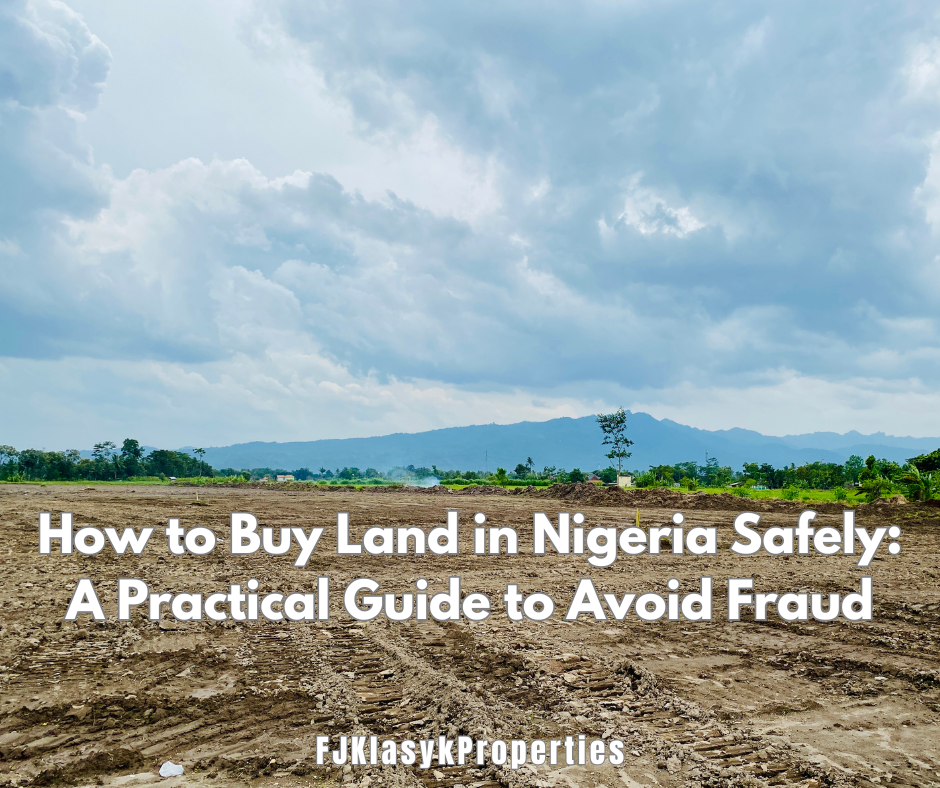 How to Buy Land in Nigeria Safely Practical Guide to Avoid Fraud